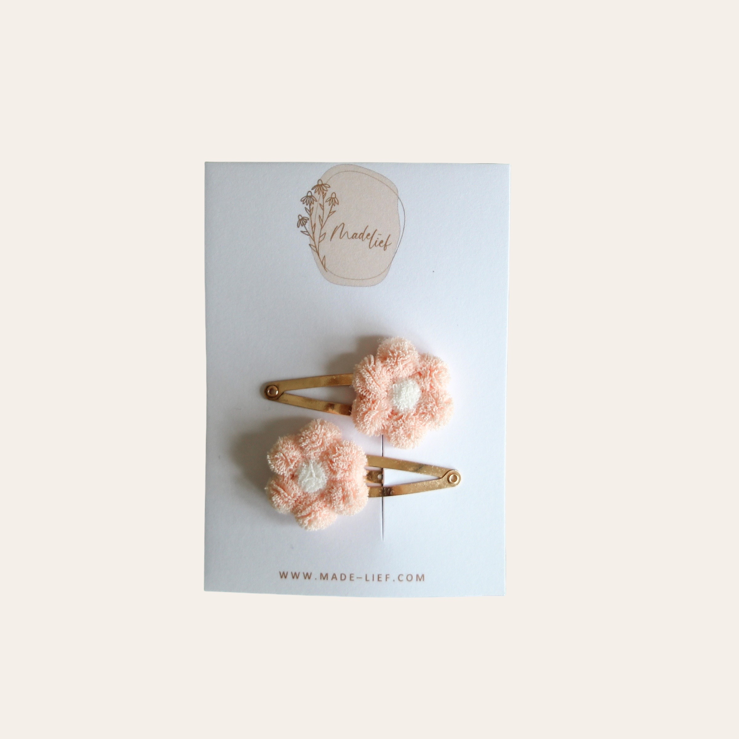 Daisy pompon - Peach