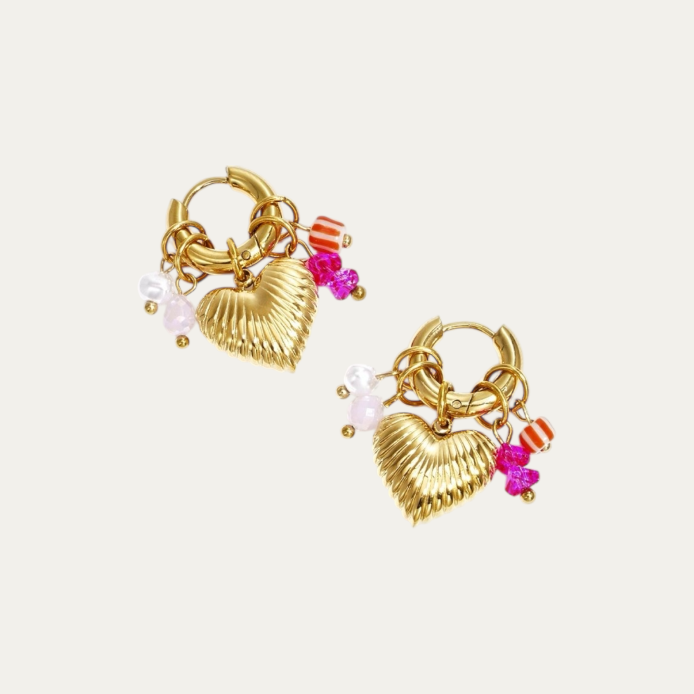 Oorbellen - Happy Hearts