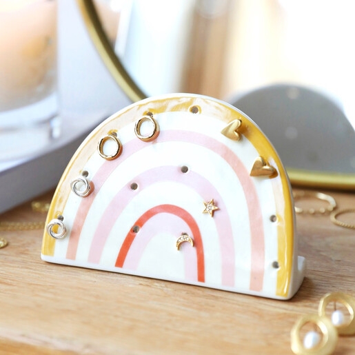 Oorbellen houder -Rainbow