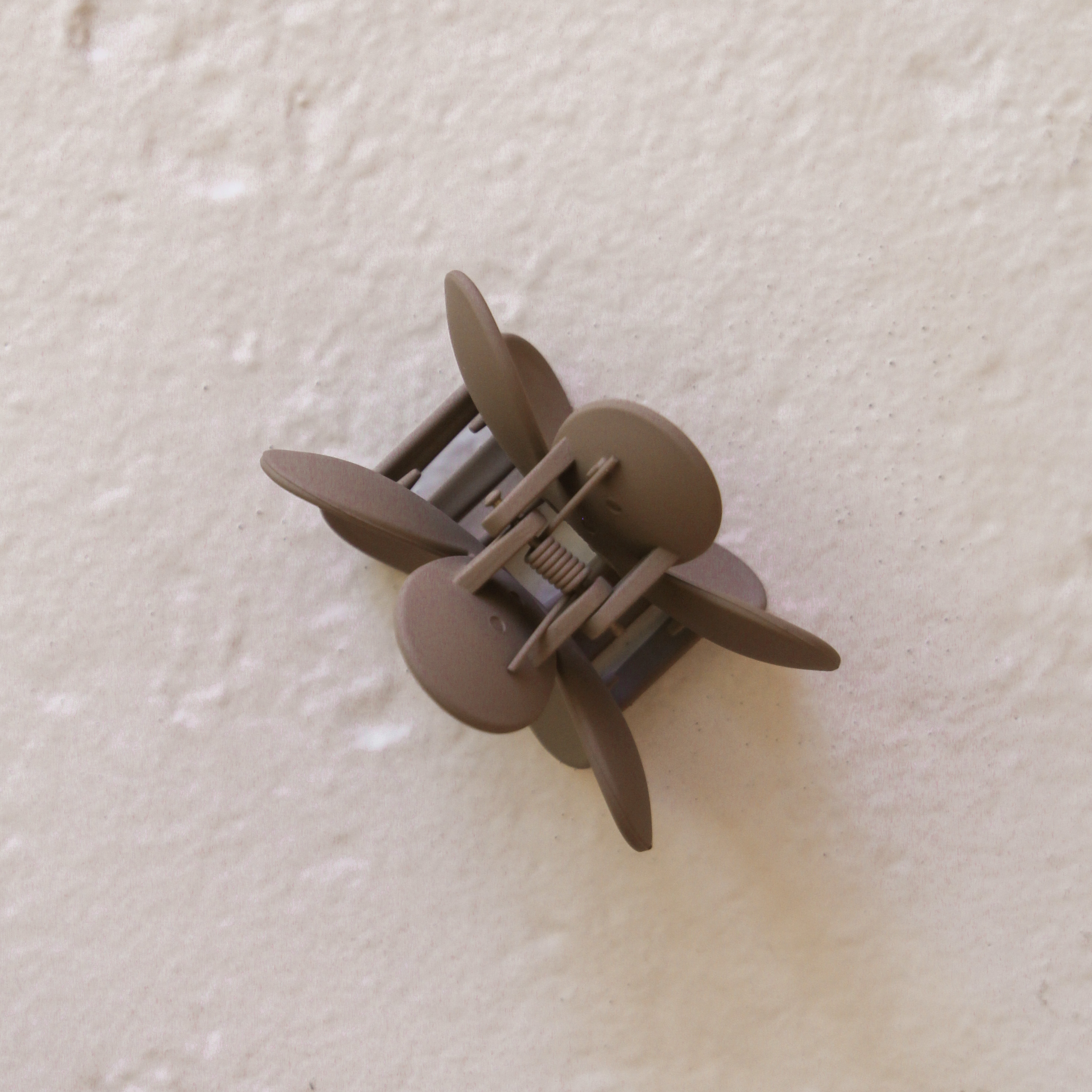 Haarclip Big Daisy - Brown