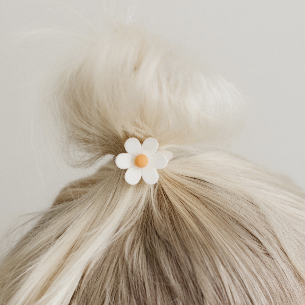 Haarelastiekjes - Madeliefje