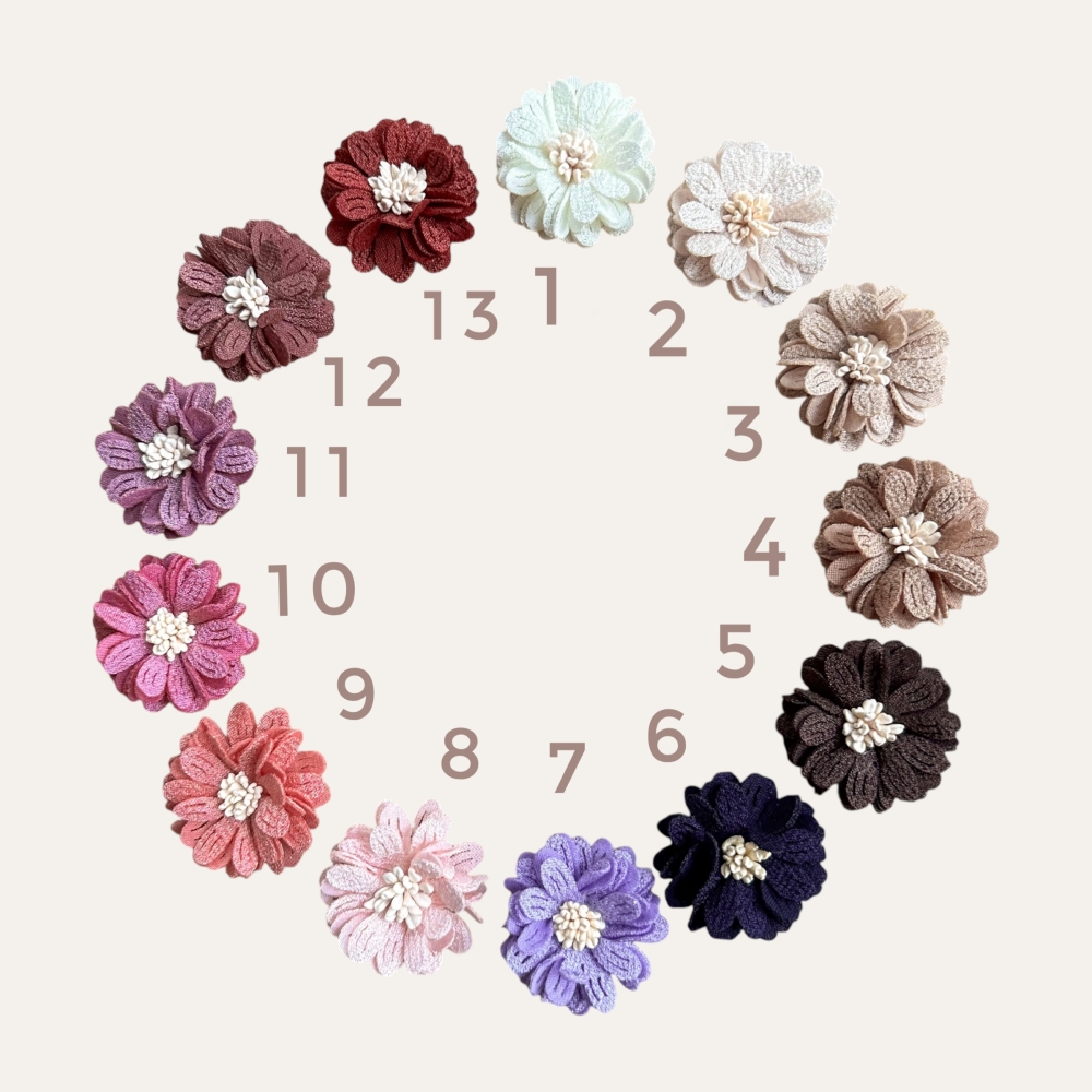 Romantische bloemen - per stuk