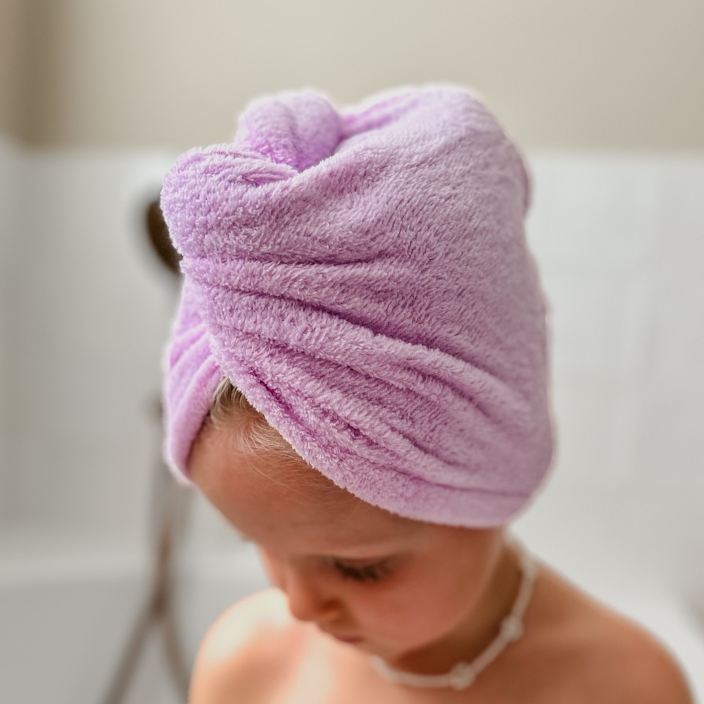 Haarhanddoek - Lila
