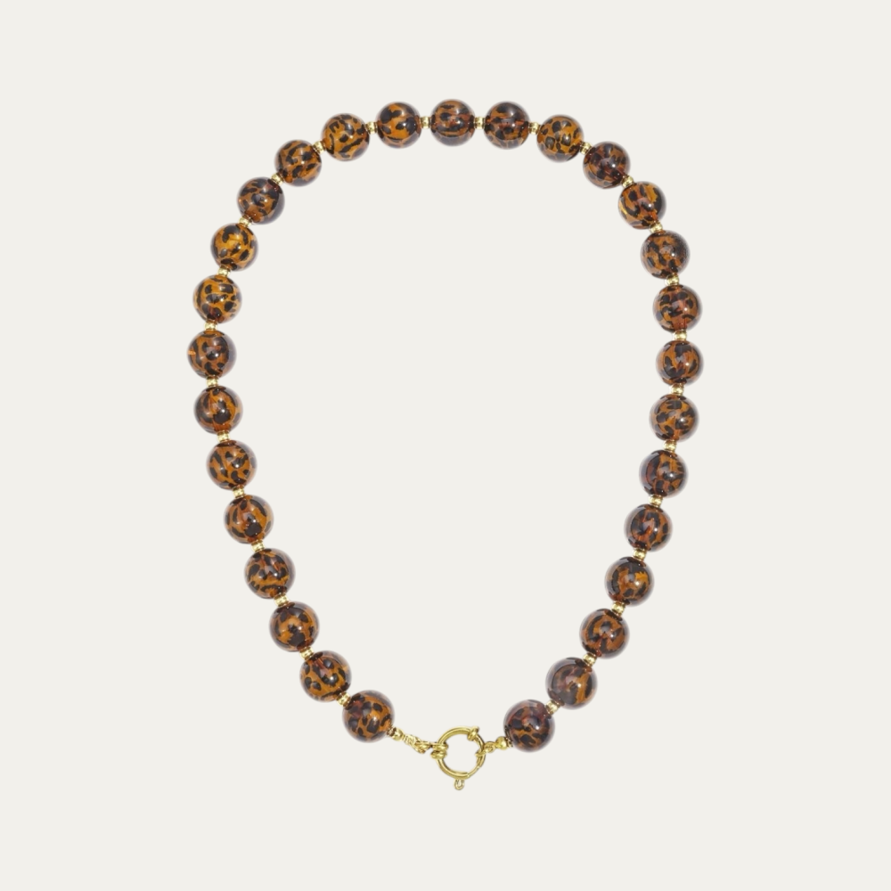 Kralenketting - Leopard