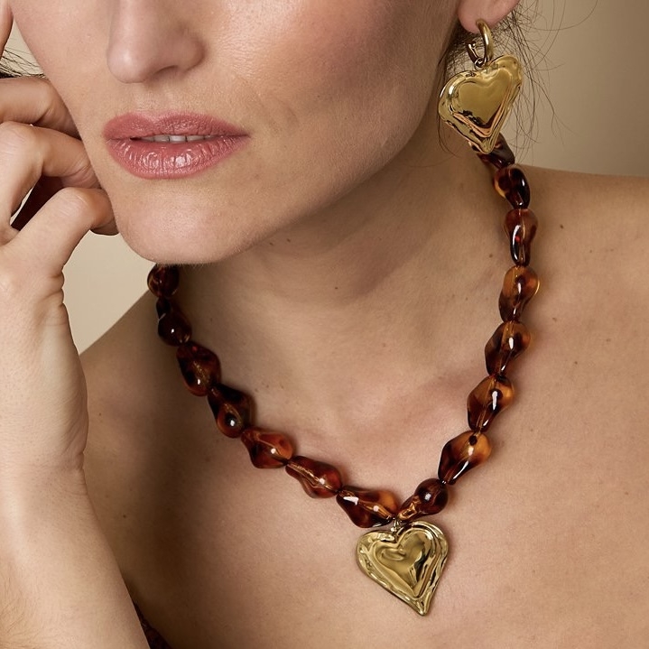 Ketting Leopard - Heart