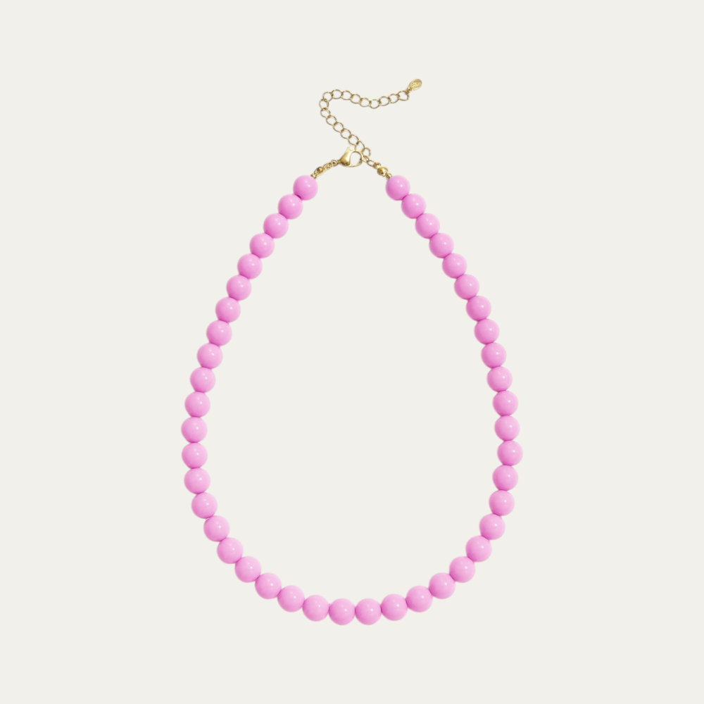 Kralenketting -  Roze Medium
