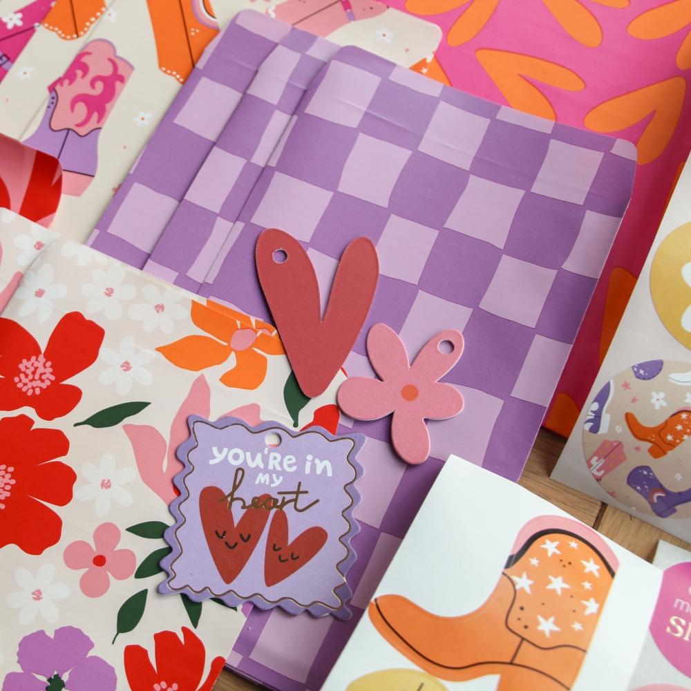 Happy Wrapping Set - Kleurrijk