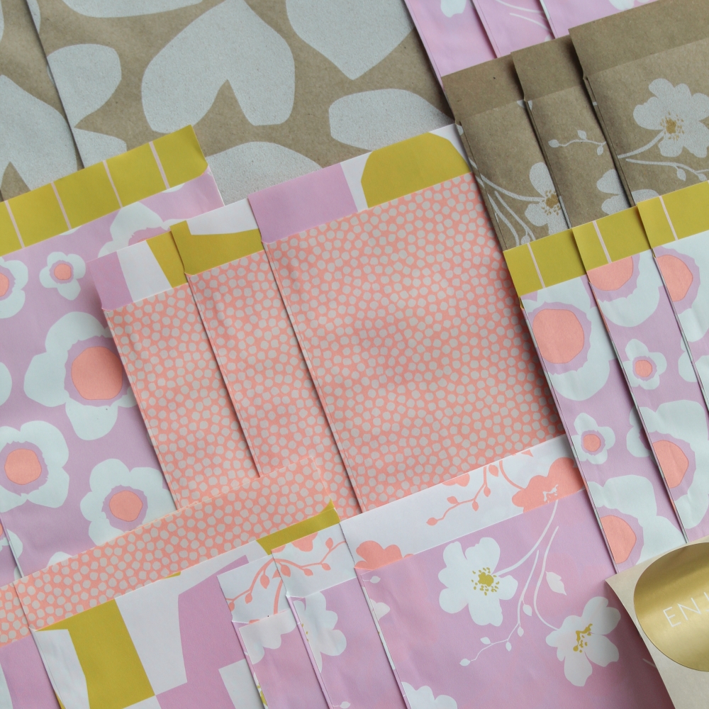 Happy Wrapping Set - Neutraal&Roze