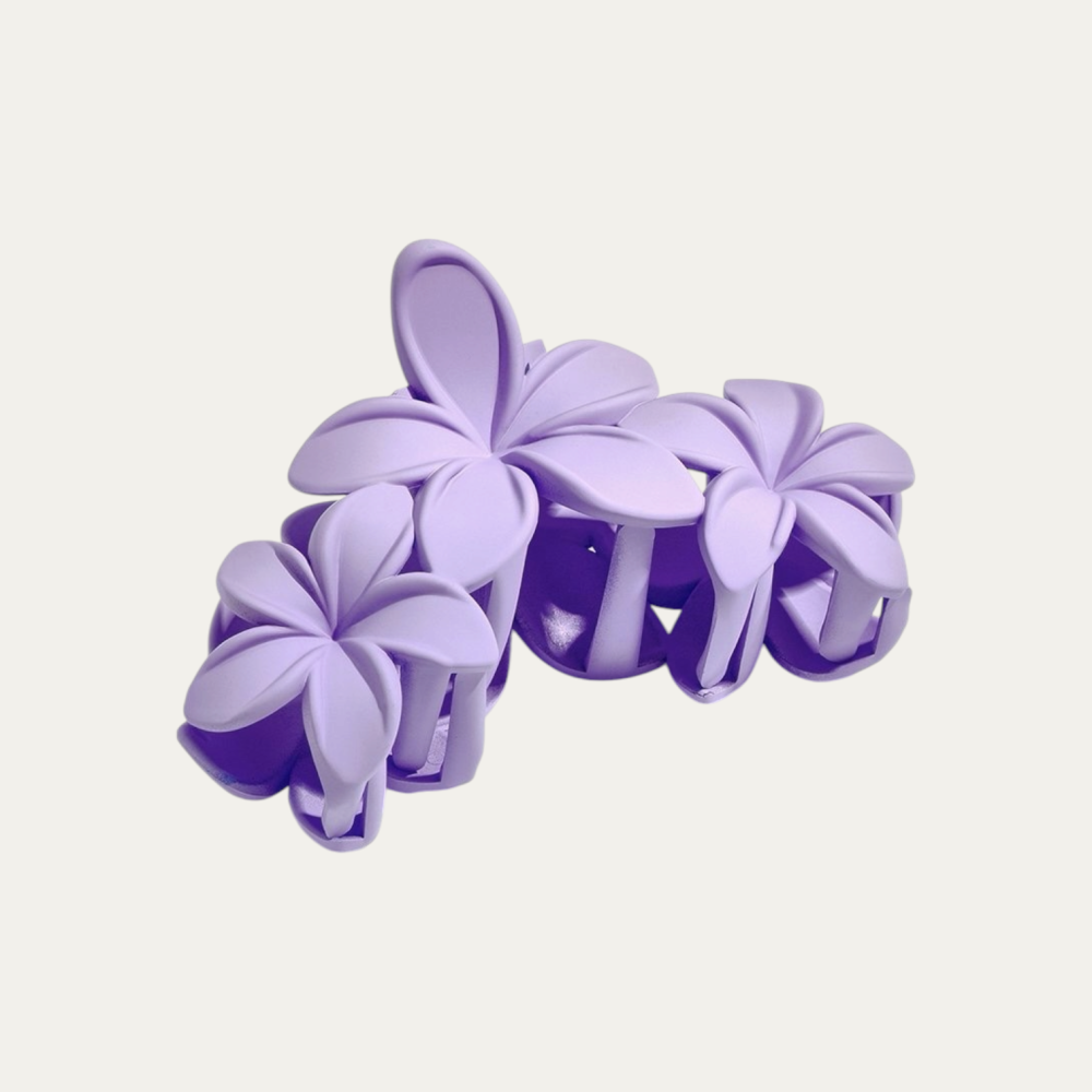 Haarclip Flower - Lila
