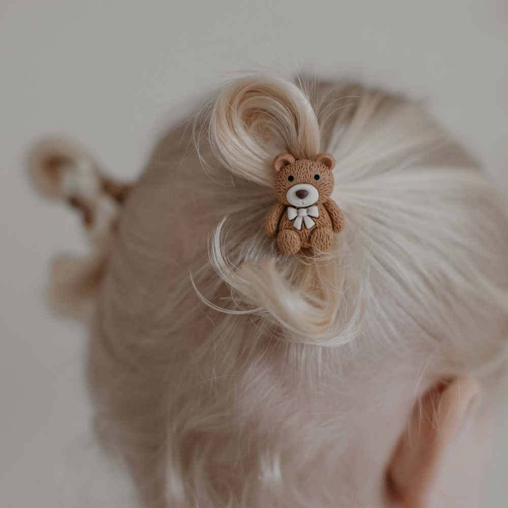Haarelastieken - Teddy Brown