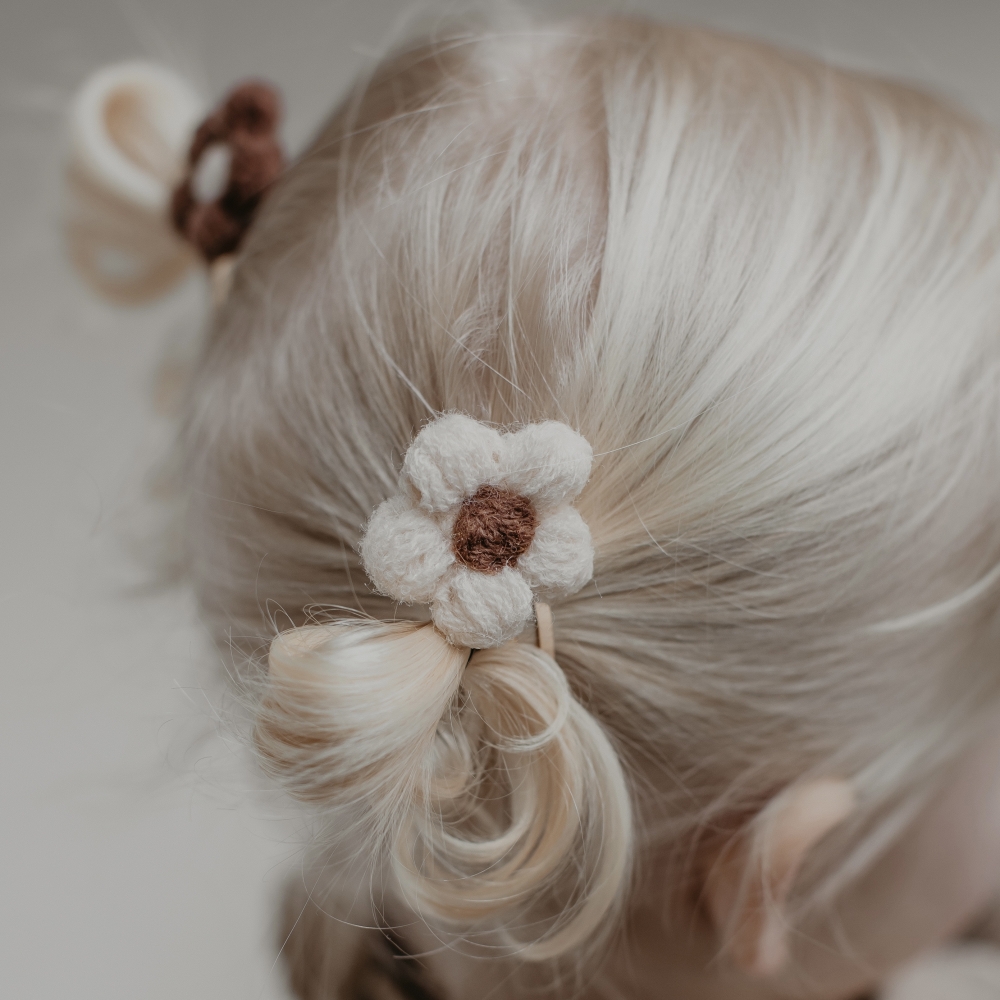 Wooly Flowers - set