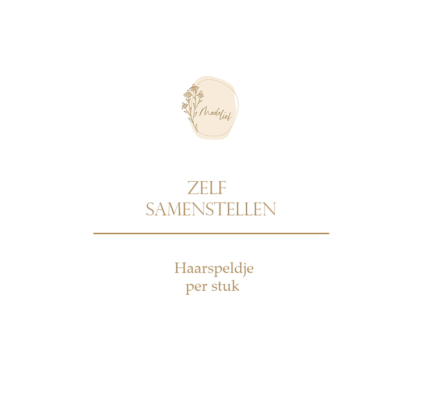 Klaproos clip - zelf samenstellen