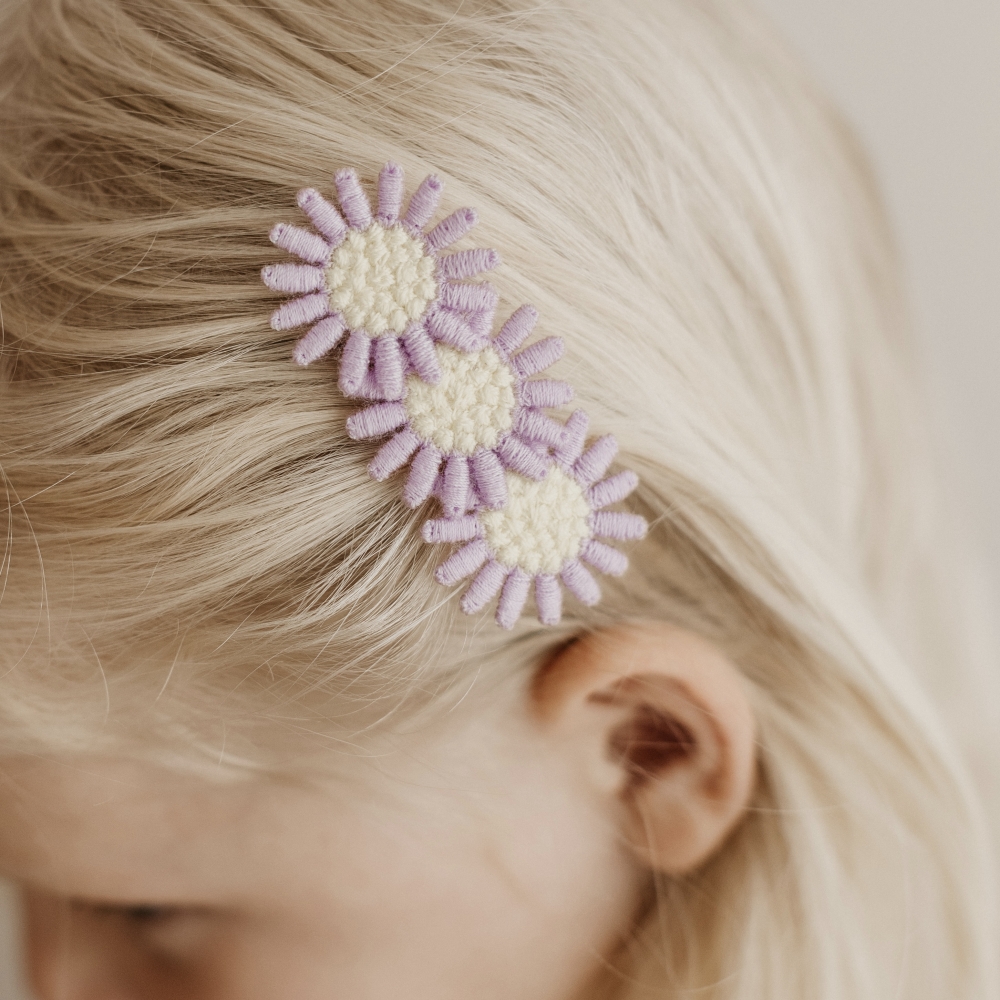 Flower alligator - Lila