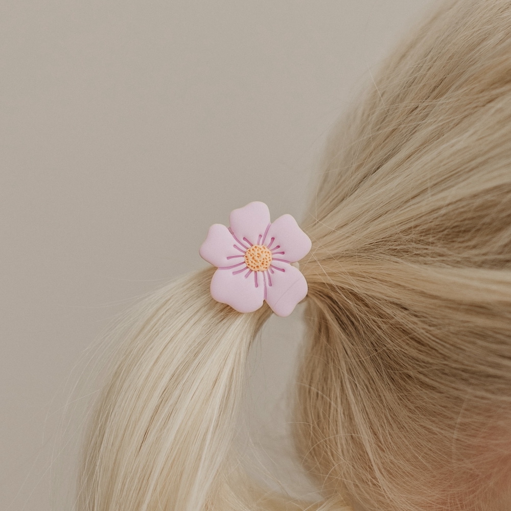 Polymeerklei elastiekje - Rosy Petal