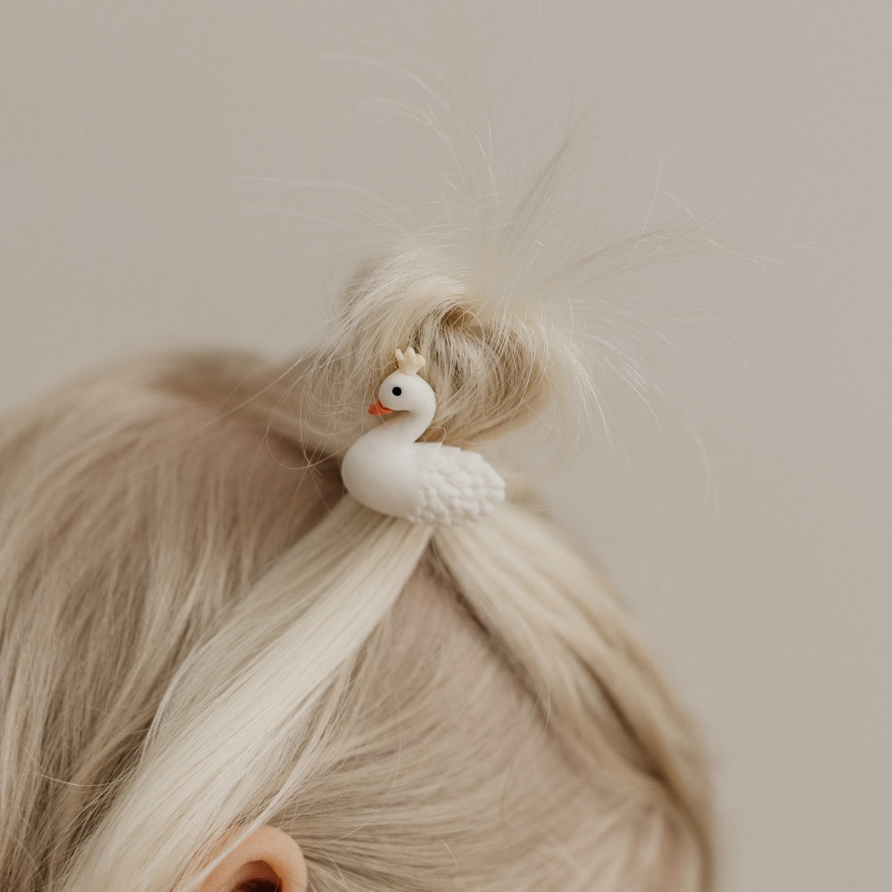 Haarelastiekjes - Swan