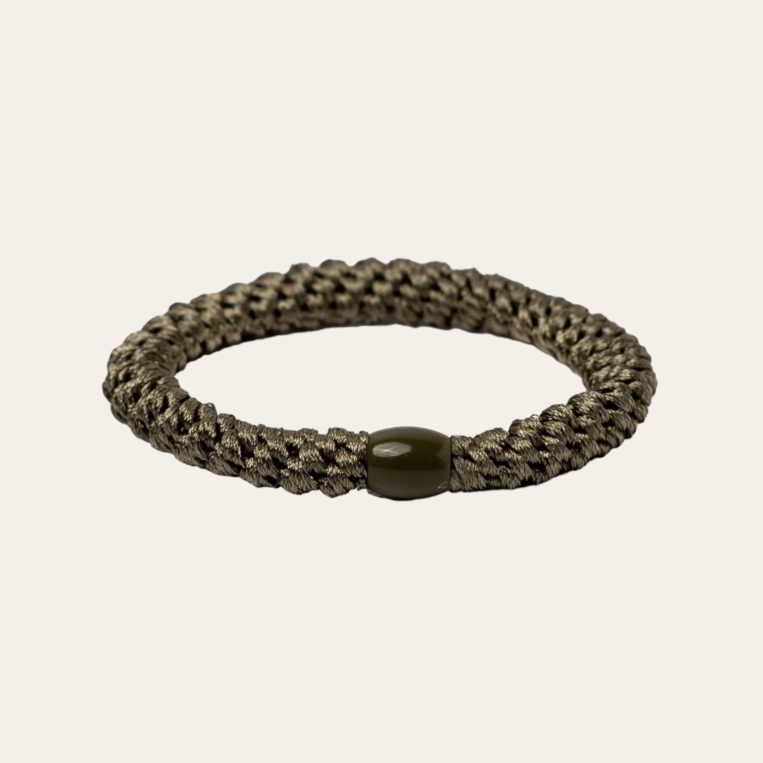 Elastiek/armbandje - Khaki