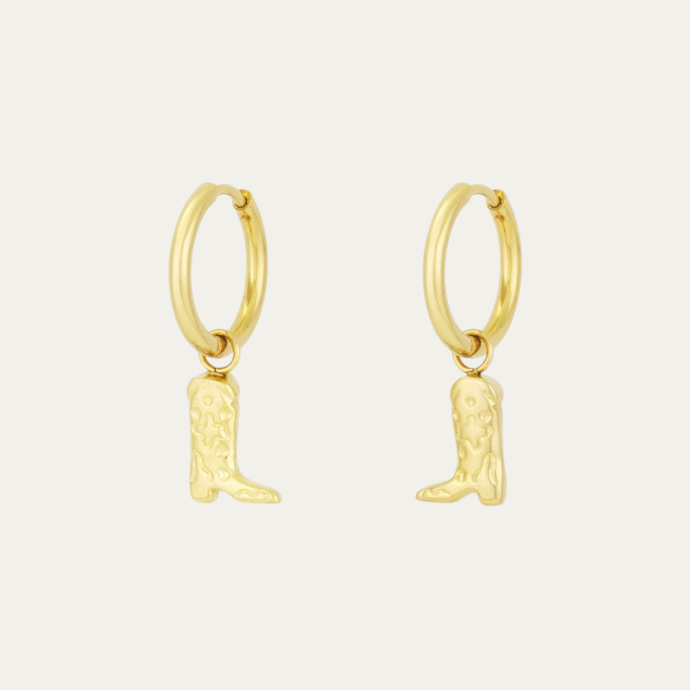 Oorbellen - Cowgirl Goud