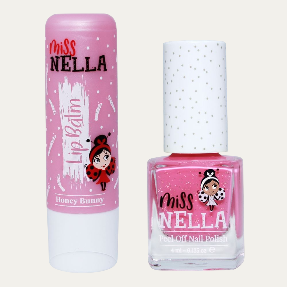 Duo Lipbalm + Nagellak - Pinky